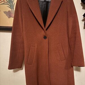 House of Harlow 1960 Terracotta Trench Coat